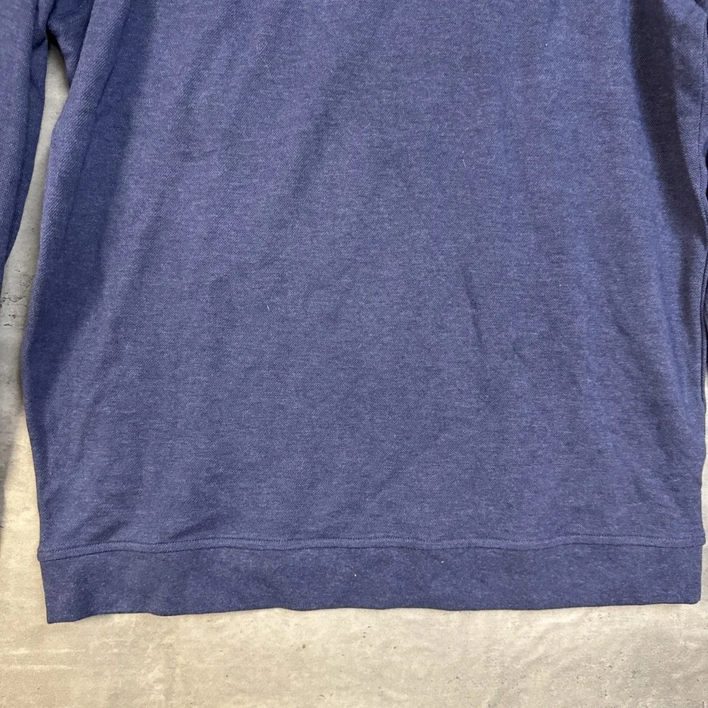 Peter Millar Perth performance quarter-zip pullover Embroidered V &E Logo Med